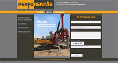 Desktop Screenshot of perforentas.com
