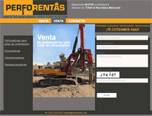 Tablet Screenshot of perforentas.com